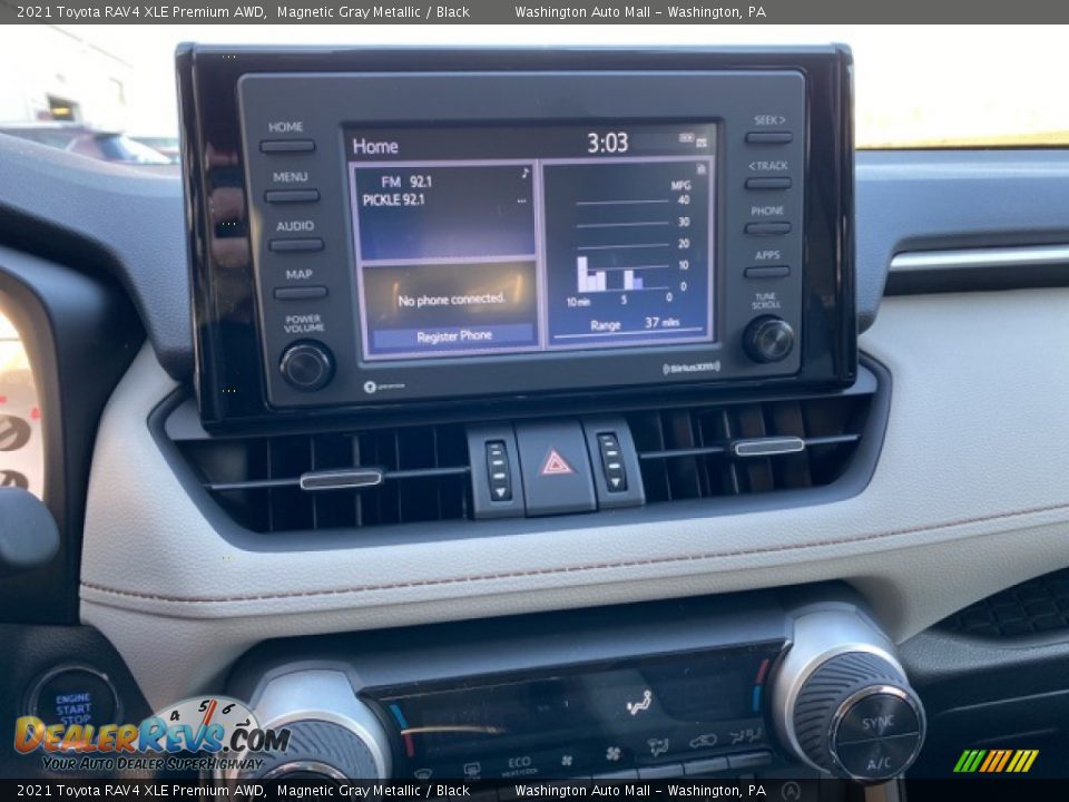 2021 Toyota RAV4 XLE Premium AWD Magnetic Gray Metallic / Black Photo #8