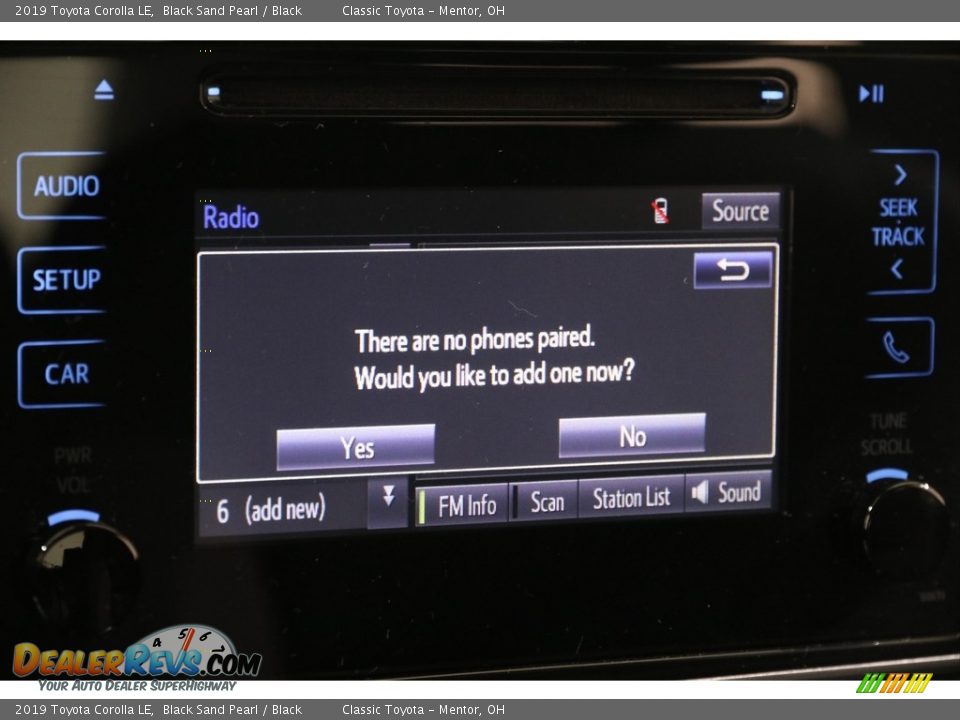 2019 Toyota Corolla LE Black Sand Pearl / Black Photo #11