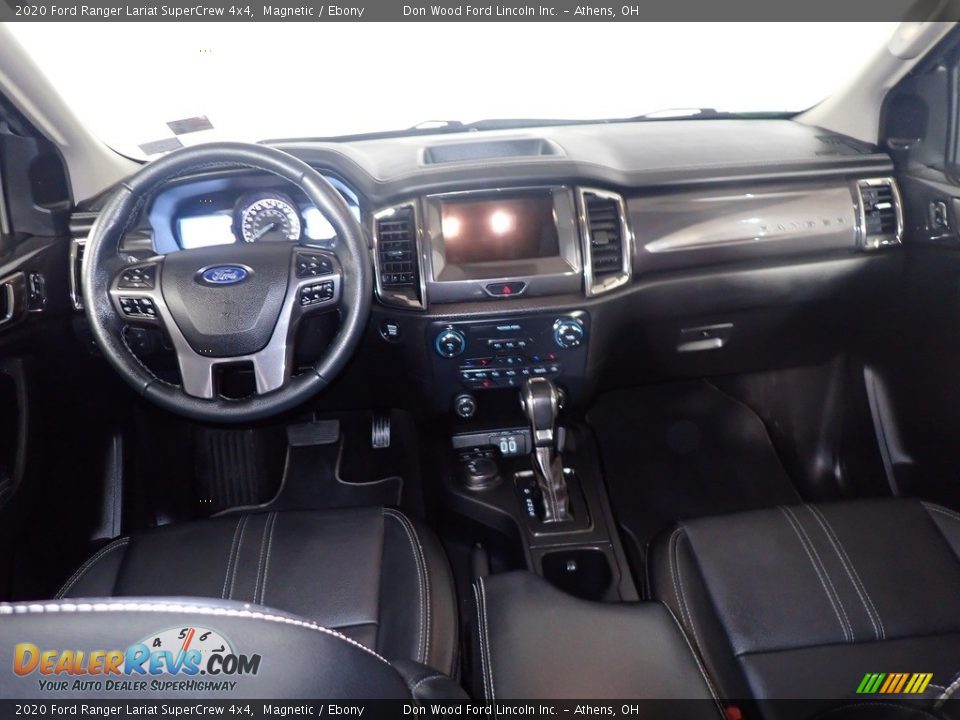 2020 Ford Ranger Lariat SuperCrew 4x4 Magnetic / Ebony Photo #21