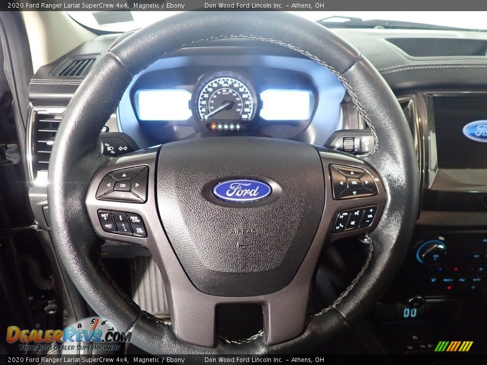 2020 Ford Ranger Lariat SuperCrew 4x4 Magnetic / Ebony Photo #22