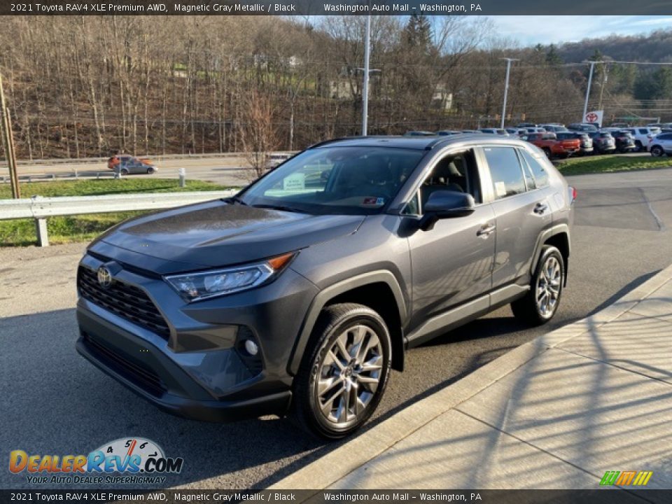 2021 Toyota RAV4 XLE Premium AWD Magnetic Gray Metallic / Black Photo #13