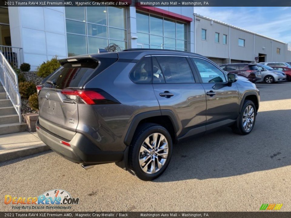 2021 Toyota RAV4 XLE Premium AWD Magnetic Gray Metallic / Black Photo #14