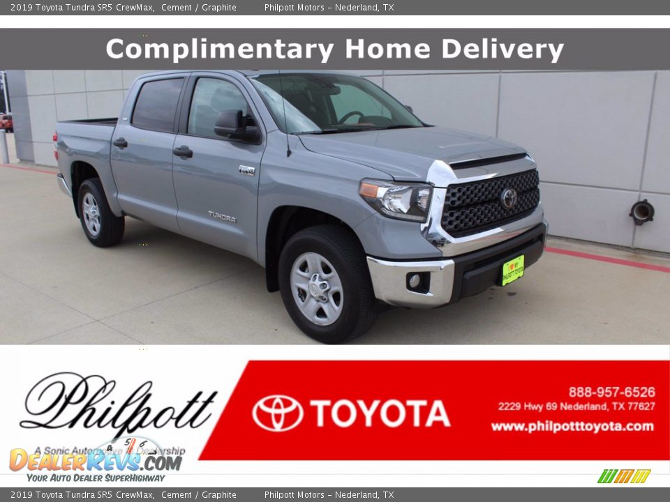 2019 Toyota Tundra SR5 CrewMax Cement / Graphite Photo #1