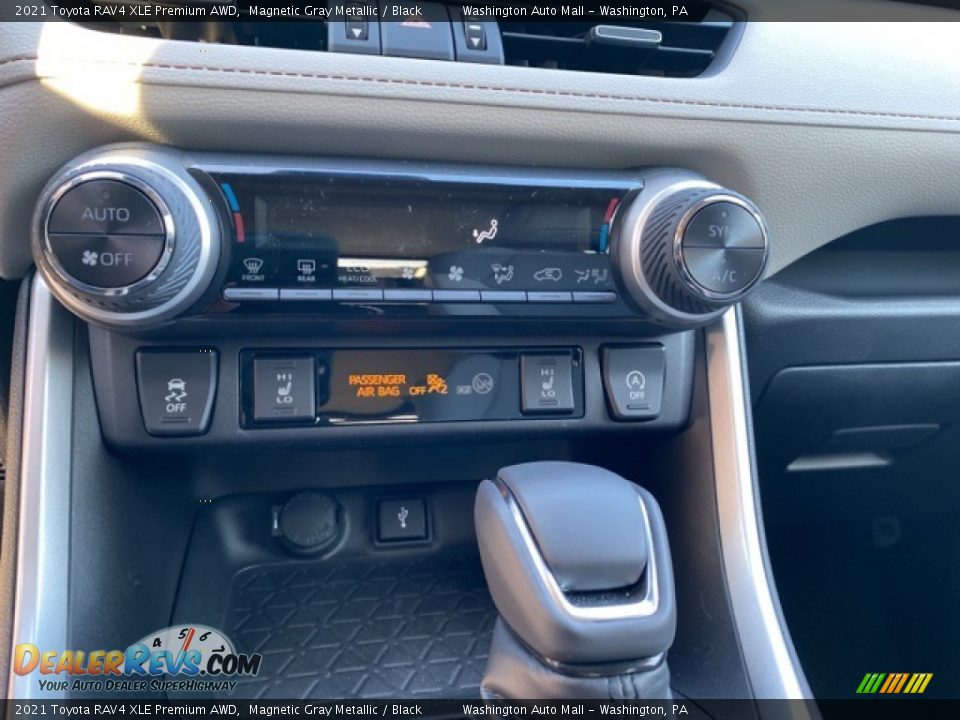 2021 Toyota RAV4 XLE Premium AWD Magnetic Gray Metallic / Black Photo #17