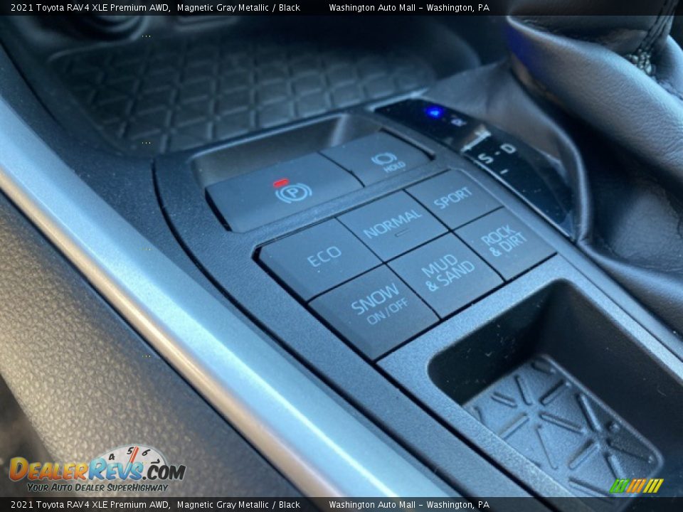 2021 Toyota RAV4 XLE Premium AWD Magnetic Gray Metallic / Black Photo #18