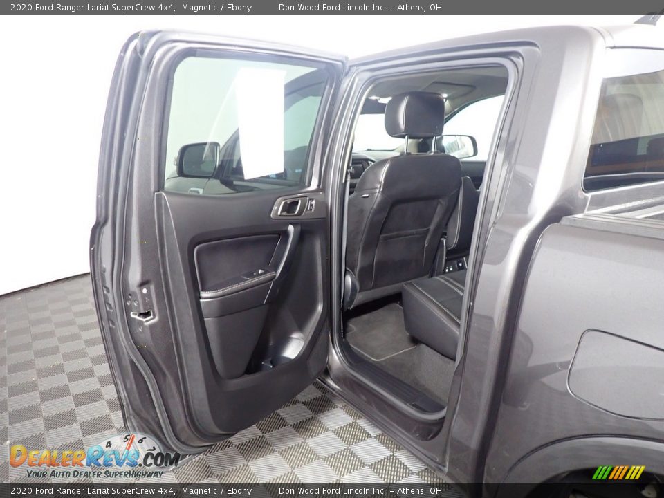 2020 Ford Ranger Lariat SuperCrew 4x4 Magnetic / Ebony Photo #34