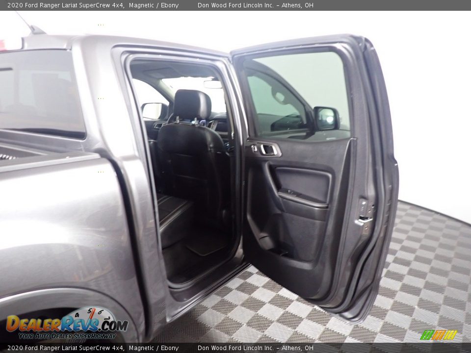 2020 Ford Ranger Lariat SuperCrew 4x4 Magnetic / Ebony Photo #36
