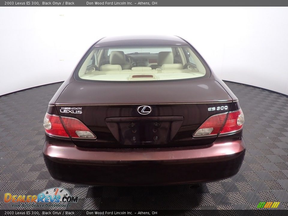 2003 Lexus ES 300 Black Onyx / Black Photo #12