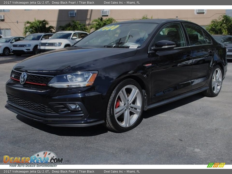 Deep Black Pearl 2017 Volkswagen Jetta GLI 2.0T Photo #5