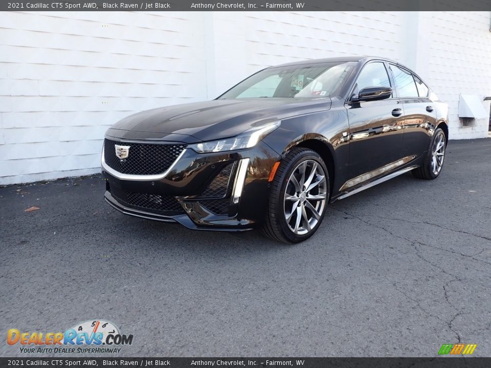 Front 3/4 View of 2021 Cadillac CT5 Sport AWD Photo #2