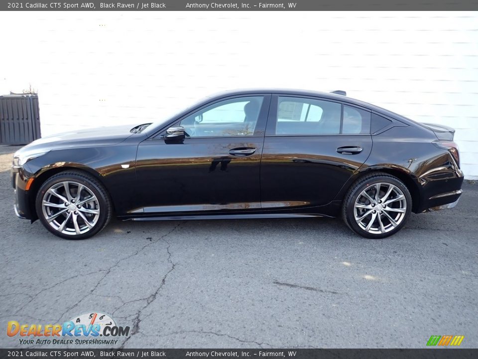 Black Raven 2021 Cadillac CT5 Sport AWD Photo #4