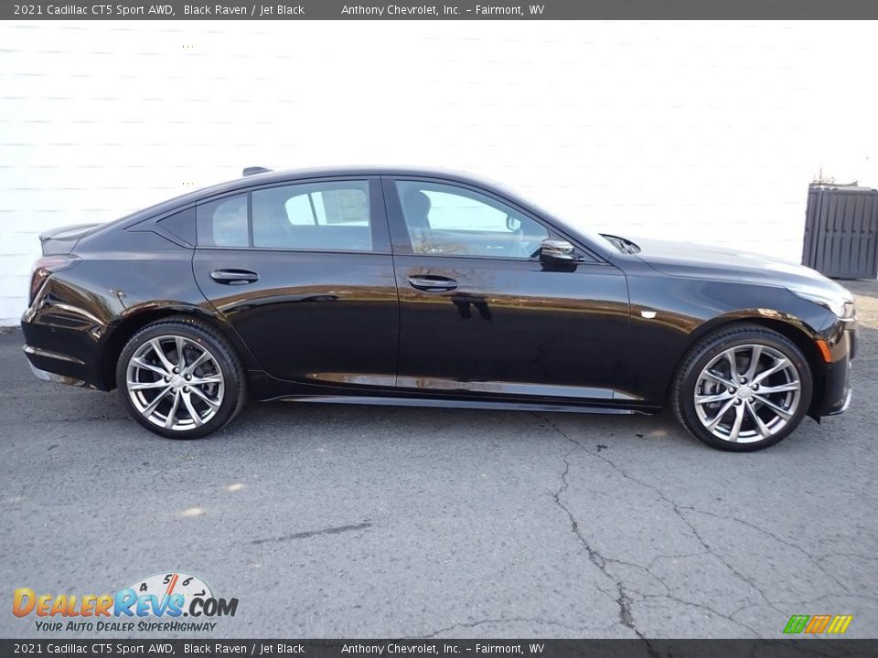 Black Raven 2021 Cadillac CT5 Sport AWD Photo #5
