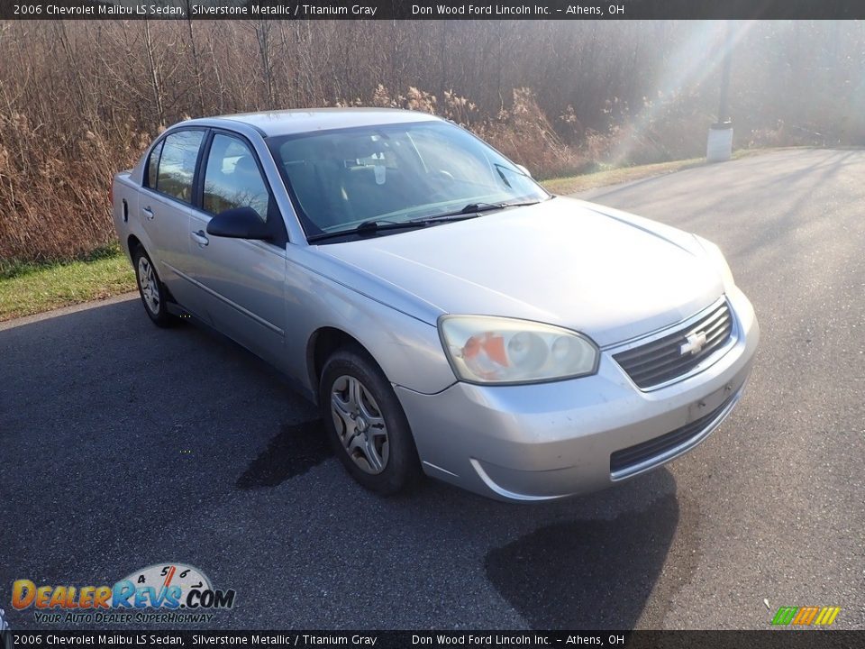 2006 Chevrolet Malibu LS Sedan Silverstone Metallic / Titanium Gray Photo #2