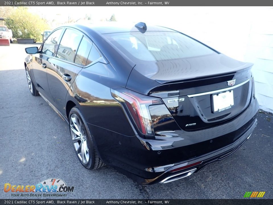 2021 Cadillac CT5 Sport AWD Black Raven / Jet Black Photo #6