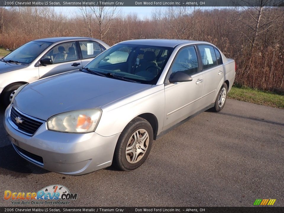 2006 Chevrolet Malibu LS Sedan Silverstone Metallic / Titanium Gray Photo #4