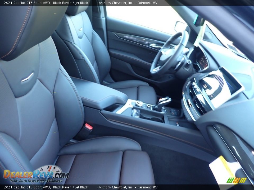 Front Seat of 2021 Cadillac CT5 Sport AWD Photo #8