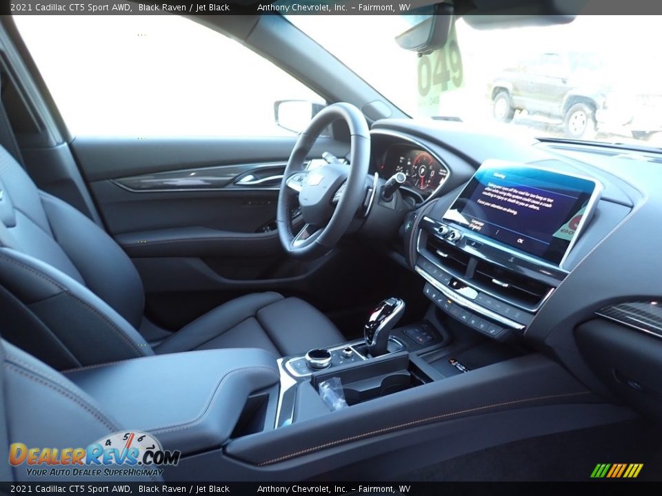 2021 Cadillac CT5 Sport AWD Black Raven / Jet Black Photo #9