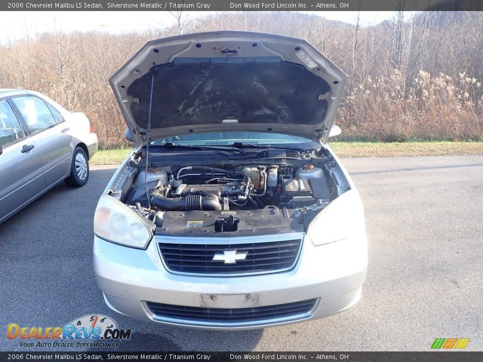 2006 Chevrolet Malibu LS Sedan Silverstone Metallic / Titanium Gray Photo #8