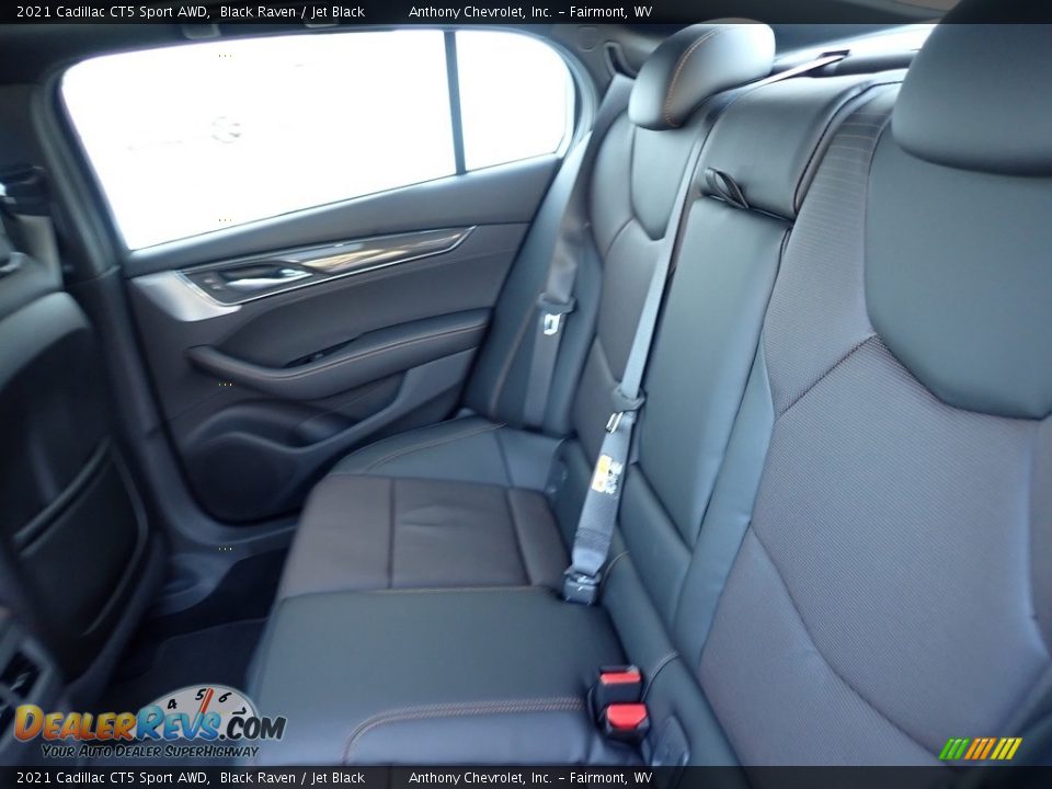 Rear Seat of 2021 Cadillac CT5 Sport AWD Photo #11