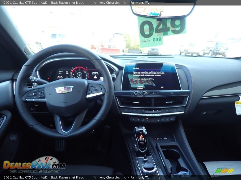 Dashboard of 2021 Cadillac CT5 Sport AWD Photo #12