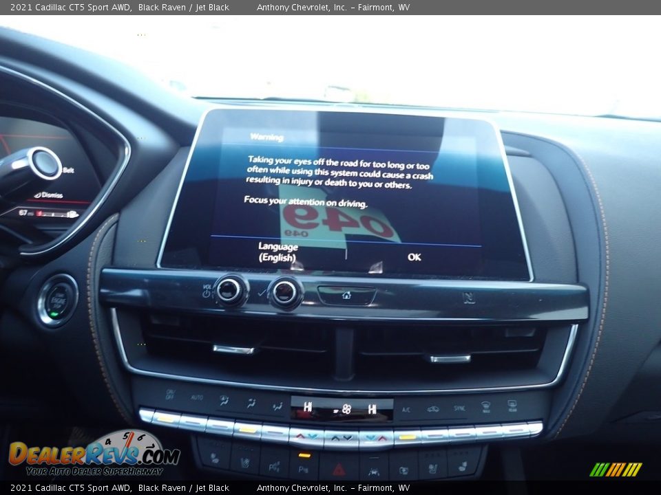 2021 Cadillac CT5 Sport AWD Black Raven / Jet Black Photo #16