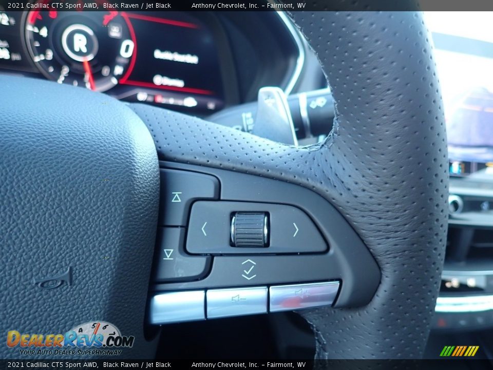 2021 Cadillac CT5 Sport AWD Steering Wheel Photo #19