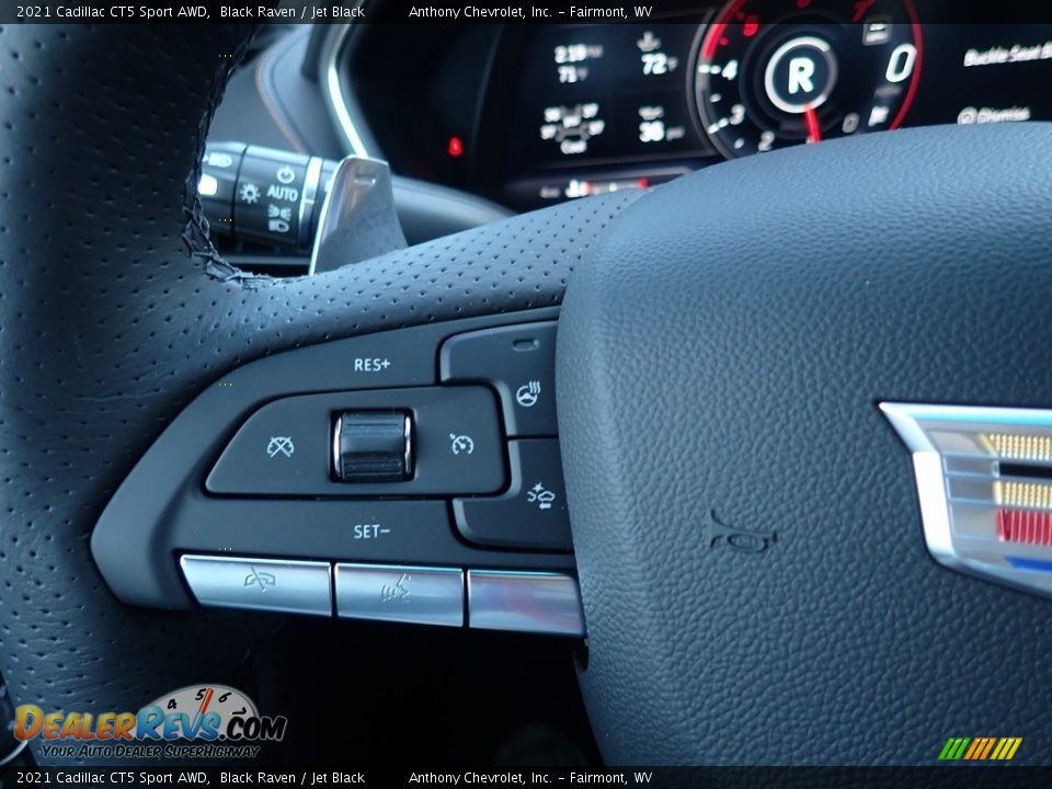 2021 Cadillac CT5 Sport AWD Steering Wheel Photo #20
