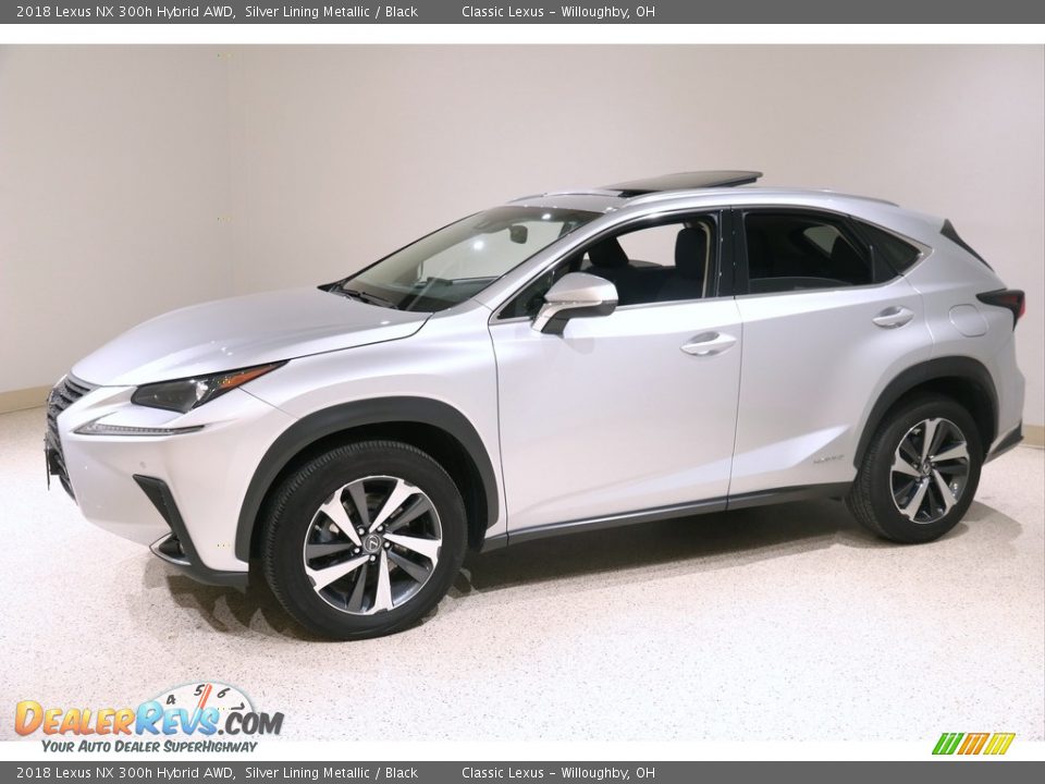 Front 3/4 View of 2018 Lexus NX 300h Hybrid AWD Photo #3