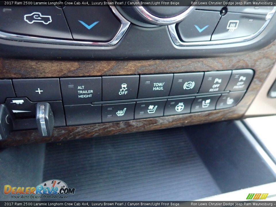 Controls of 2017 Ram 2500 Laramie Longhorn Crew Cab 4x4 Photo #20