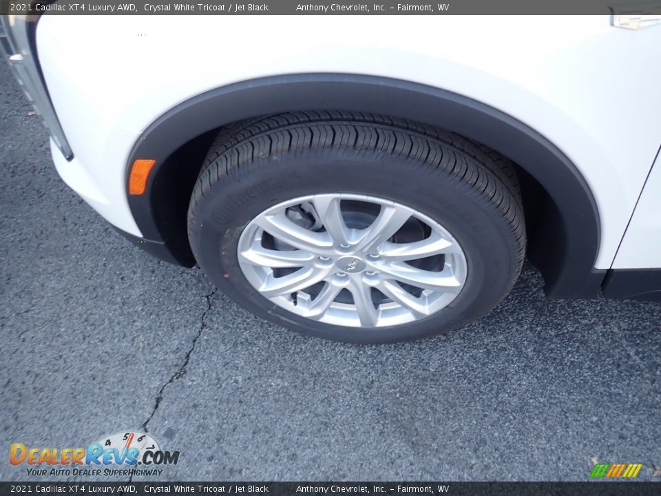 2021 Cadillac XT4 Luxury AWD Crystal White Tricoat / Jet Black Photo #3