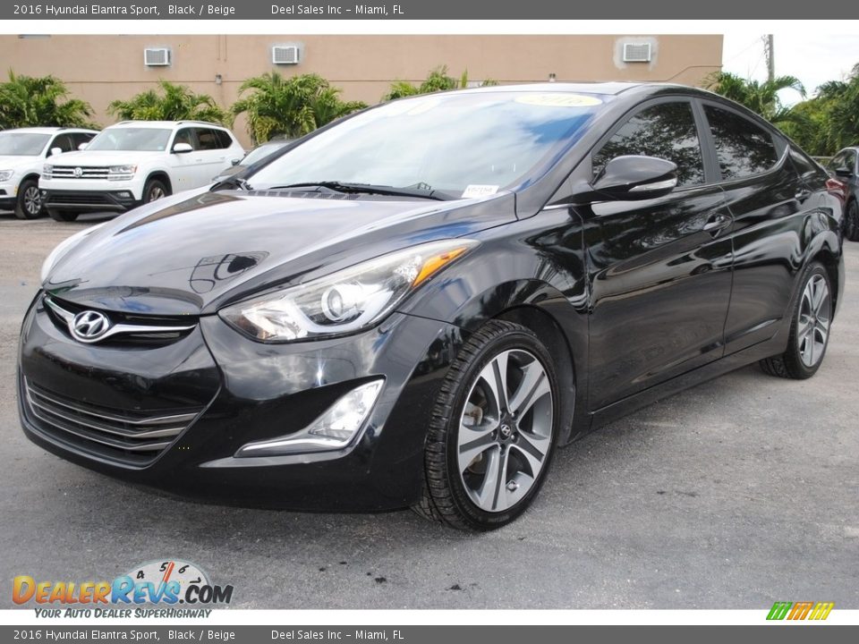 Black 2016 Hyundai Elantra Sport Photo #5