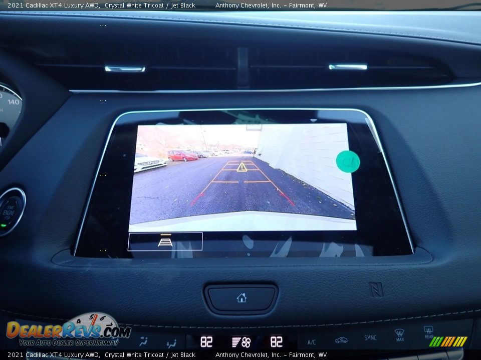 2021 Cadillac XT4 Luxury AWD Crystal White Tricoat / Jet Black Photo #17