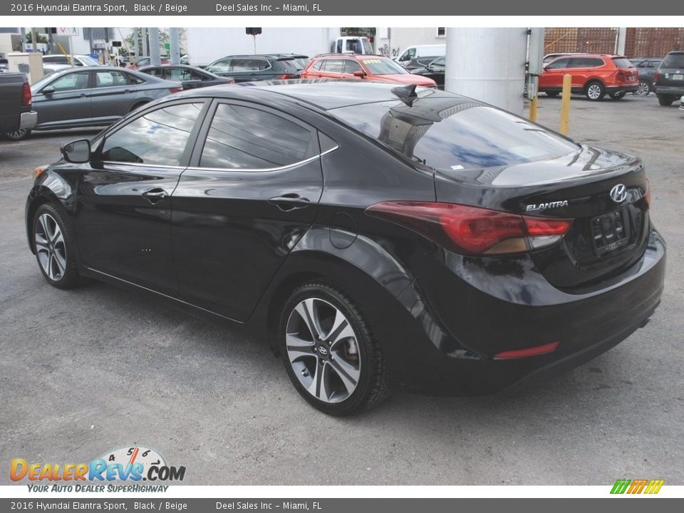 Black 2016 Hyundai Elantra Sport Photo #6