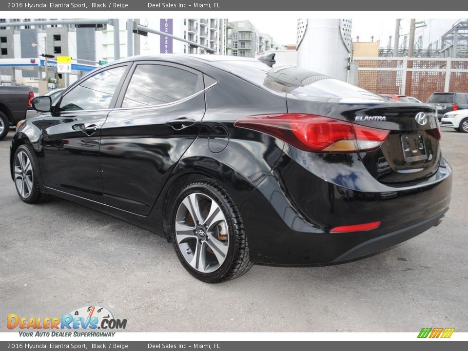 Black 2016 Hyundai Elantra Sport Photo #7