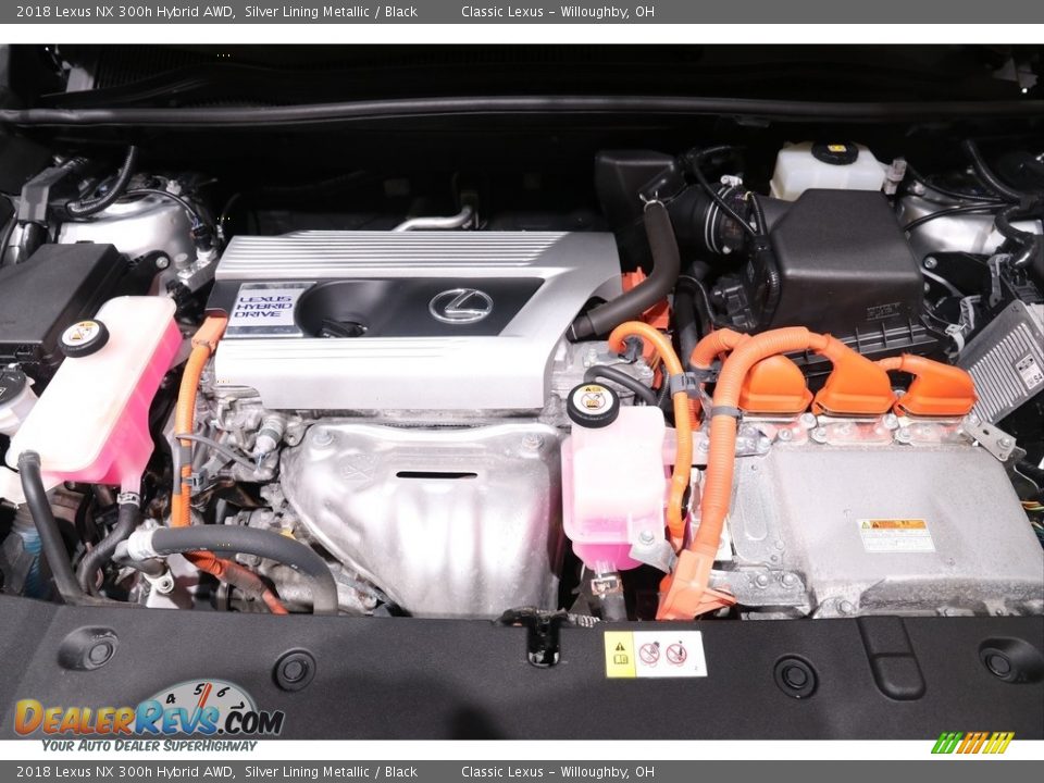 2018 Lexus NX 300h Hybrid AWD 2.5 Liter DOHC 16-Valve VVT-i 4 Cylinder Gasoline/Electric Hybrid Engine Photo #21