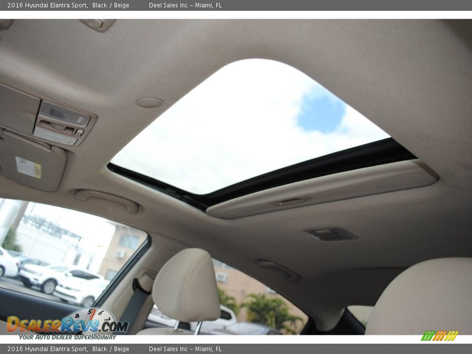 Sunroof of 2016 Hyundai Elantra Sport Photo #14