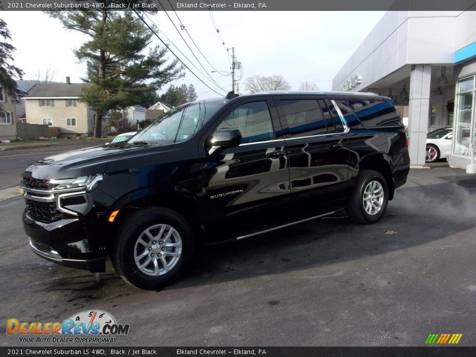 2021 Chevrolet Suburban LS 4WD Black / Jet Black Photo #1