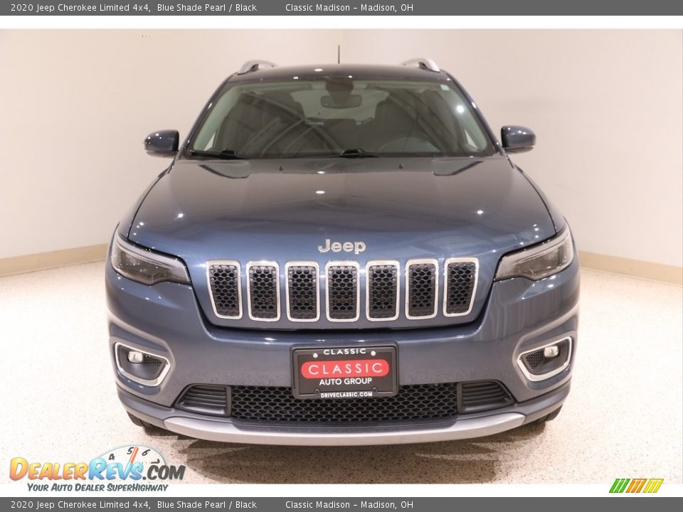 2020 Jeep Cherokee Limited 4x4 Blue Shade Pearl / Black Photo #2