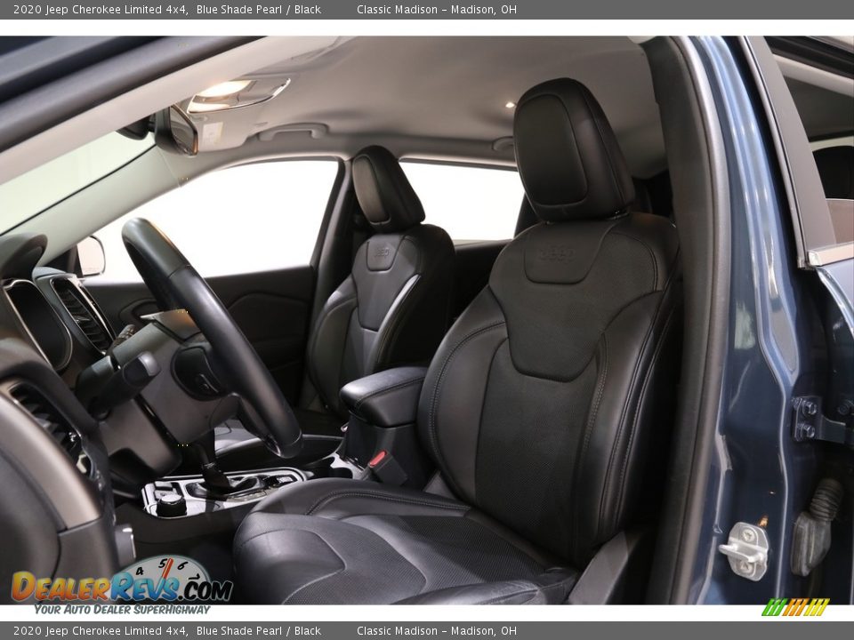 2020 Jeep Cherokee Limited 4x4 Blue Shade Pearl / Black Photo #5