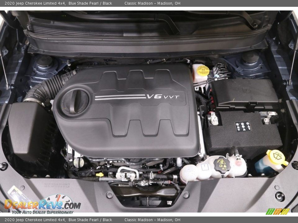2020 Jeep Cherokee Limited 4x4 Blue Shade Pearl / Black Photo #24