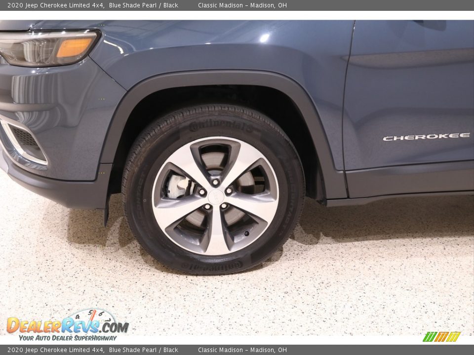 2020 Jeep Cherokee Limited 4x4 Blue Shade Pearl / Black Photo #25
