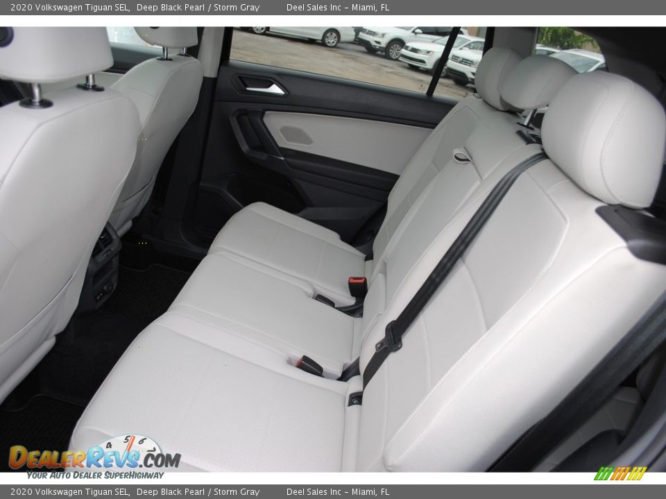 Rear Seat of 2020 Volkswagen Tiguan SEL Photo #11
