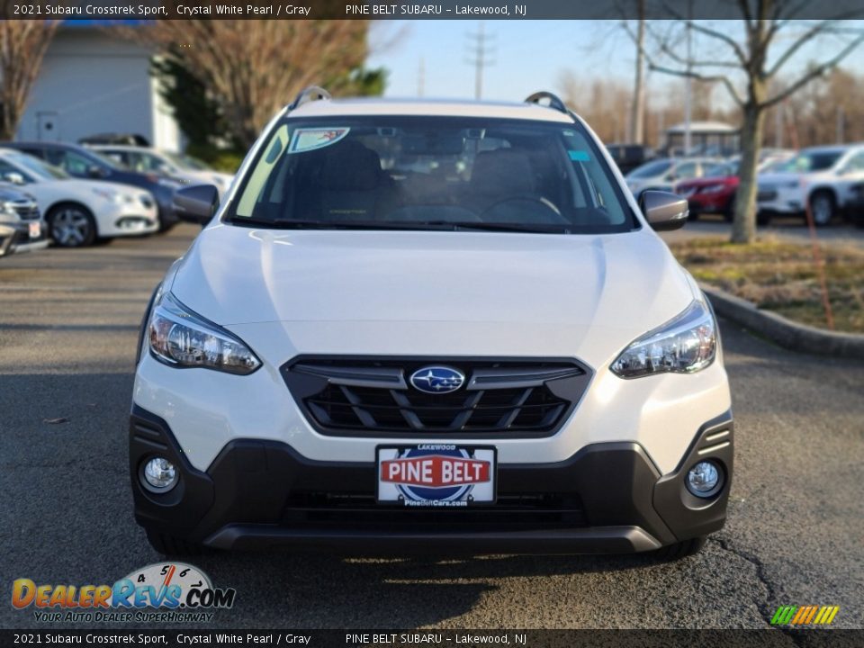 2021 Subaru Crosstrek Sport Crystal White Pearl / Gray Photo #3