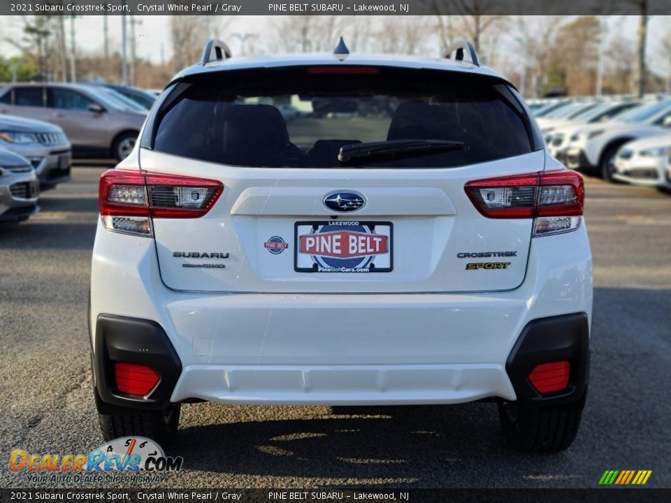 2021 Subaru Crosstrek Sport Crystal White Pearl / Gray Photo #7