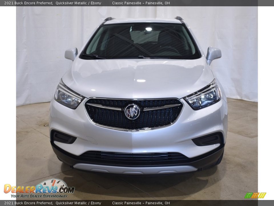 2021 Buick Encore Preferred Quicksilver Metallic / Ebony Photo #4