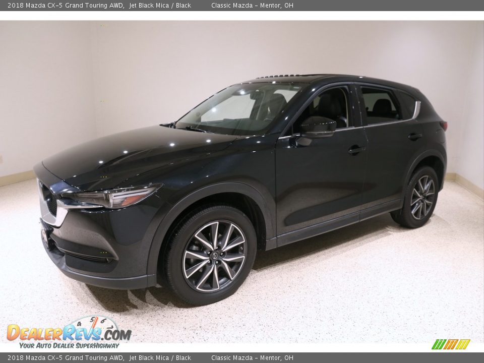 2018 Mazda CX-5 Grand Touring AWD Jet Black Mica / Black Photo #3