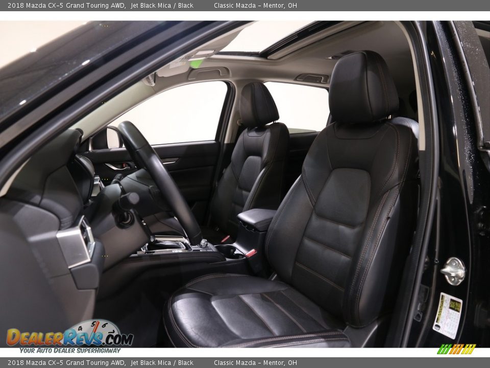 2018 Mazda CX-5 Grand Touring AWD Jet Black Mica / Black Photo #5