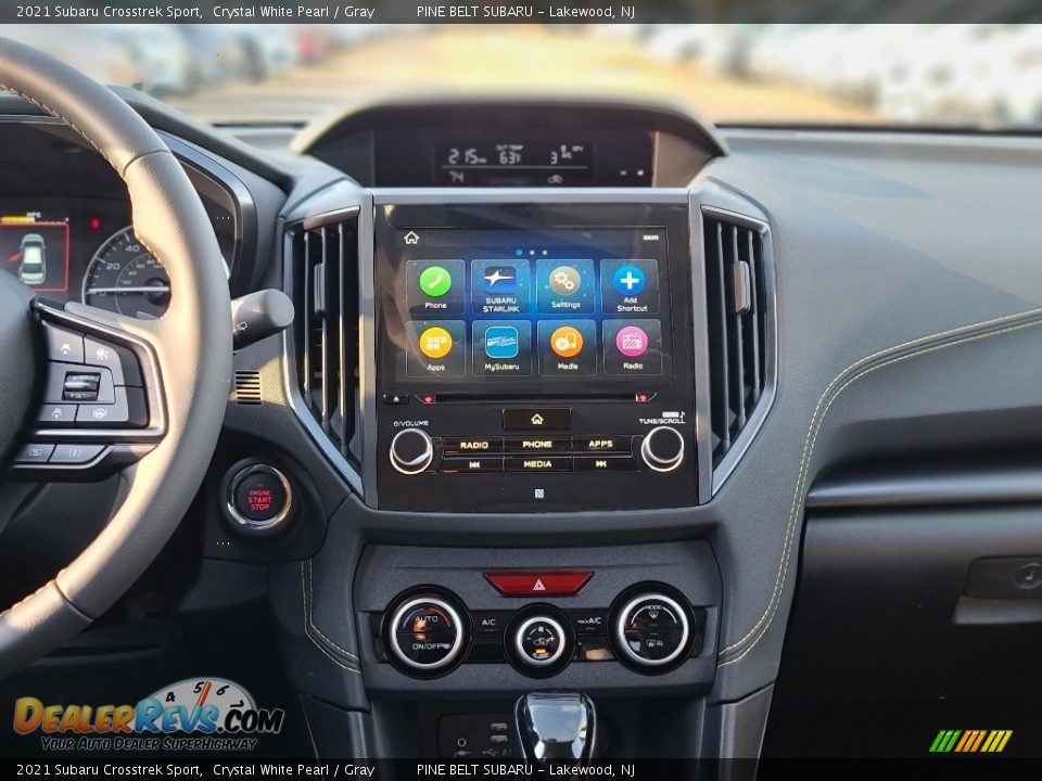 2021 Subaru Crosstrek Sport Crystal White Pearl / Gray Photo #10