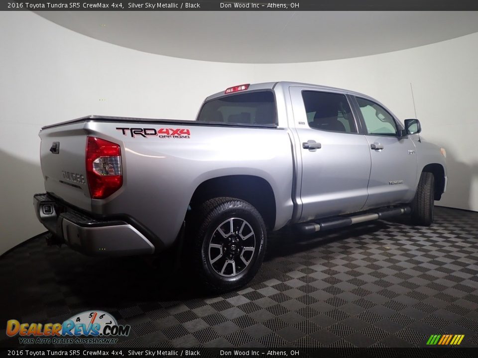 2016 Toyota Tundra SR5 CrewMax 4x4 Silver Sky Metallic / Black Photo #14