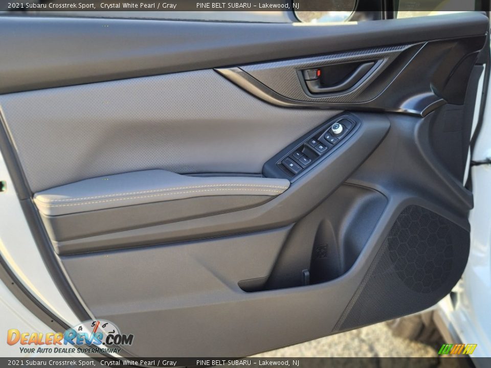 2021 Subaru Crosstrek Sport Crystal White Pearl / Gray Photo #12